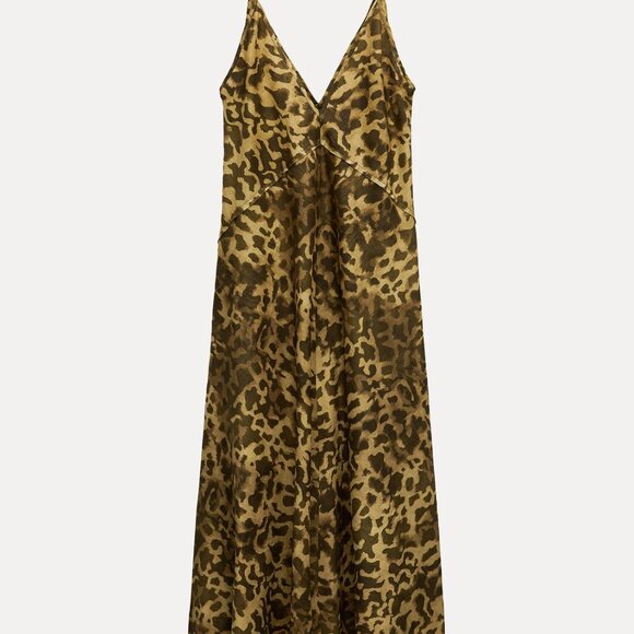 ZARA PRINTED DRESS ZW COLLECTION Size M NEW WITH TAG! - Picture 5 of 8